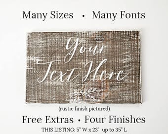 Custom signs, custom signs for home, custom sign wood, custom signage, create your own sign, wood sign, wooden signs, custom wood signs