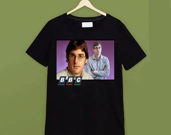 Louis Theroux Classic Black T Shirt
