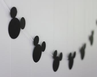 Mickey Mouse Clubhouse Birthday, Mickey Birthday Banner, Mickey Garland, Mickey Birthday Garland, Mickey Mouse Clubhouse Party, Disney