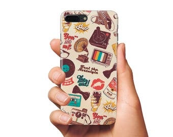 Pop Art case iPhone Case Samsung case Retro cases iPhone 4/5/6/7/Plus case Samusng Galaxy S4/5/6/7 Edge Plus case Cool Case covers iPhone