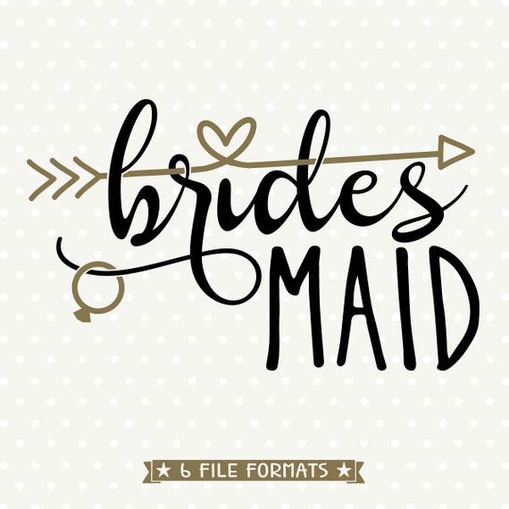 Download Bridesmaid SVG file DIY Bridesmaid gift DIY Bridal Party