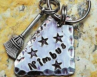 Dog Tags - Pet ID - Cat Tag - Pet Accessories - Collar Tag - Pets - Pet Tag - Metal - Custom ID Tag - Personalized Harry Potter inspiration