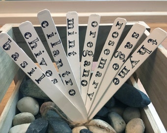 Organic Garden Labels Made with Eco-Friendly Materials - Perfect Christmas Stocking Stuffers