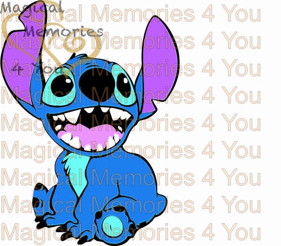 Download Stitch SVG Disney inspired svg eps cut file lilo and