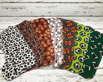 sports burp cloth organic Burp cloth contoured burp cloth football burp cloth baseball burp cloth soccer burp cloth basketball burp cloth