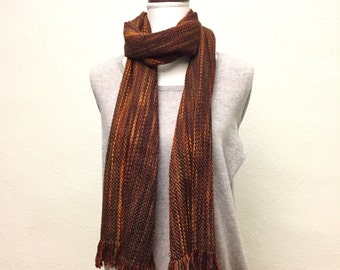 Hand-woven scarf