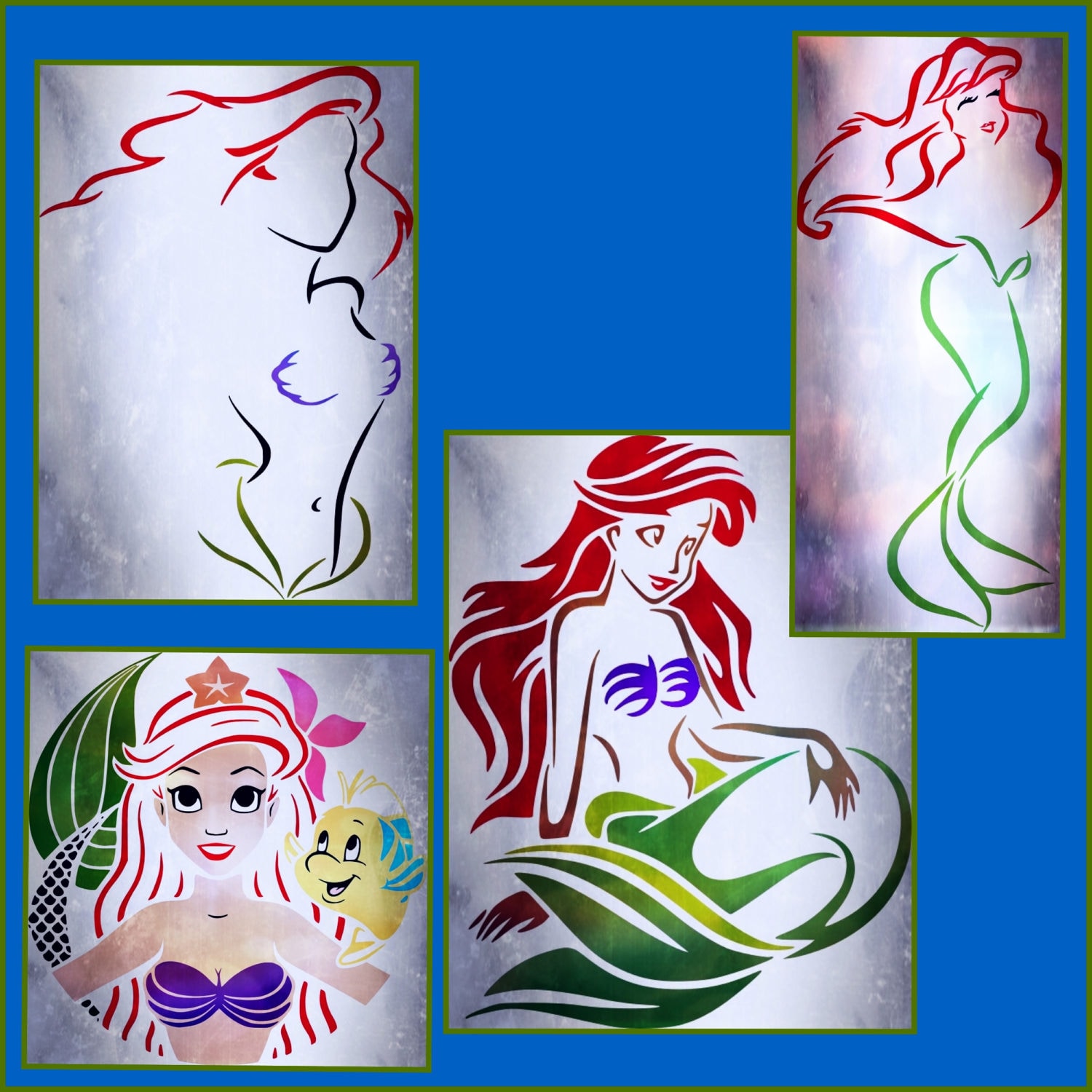 Free Free 338 Little Mermaid Svg SVG PNG EPS DXF File
