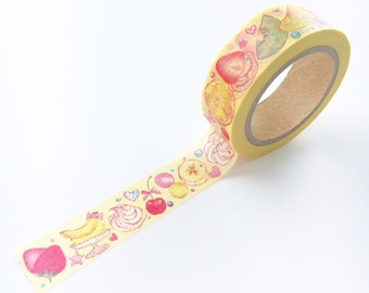 Quite Healthy Snack Washi Tape