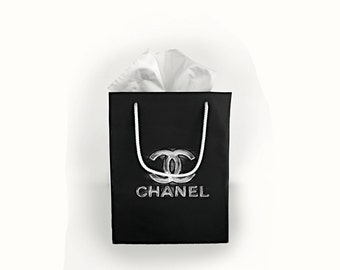 Chanel shopping bag | Etsy