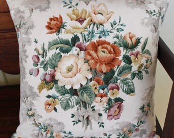 Cushion Cover - 'Vintage Bouquet'