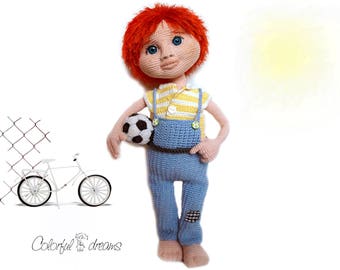 Crochet Pattern "Boy Yasha"