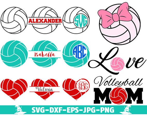 Download Volleyball SVG Cut Files Volleyball svg love Volleyball