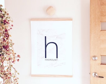 Timber Poster Hanger