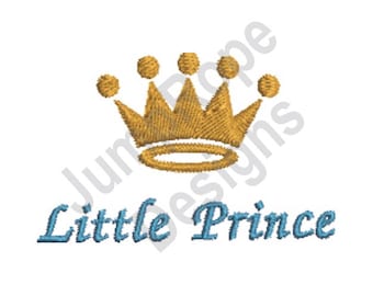 Little Prince Crown - Machine Embroidery Design