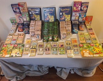 Original Pokemon Trading Cards (100 card lot)