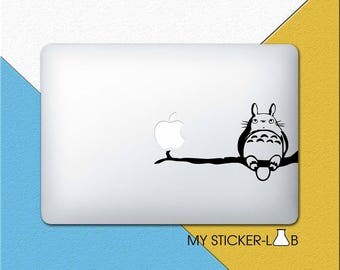 My Neighbor Totoro MacBook Sticker My Neighbor Totoro MacBook Sticker Studio Ghibli Totoro Sticker Totoro Decal Totoro Anime Sticker m805