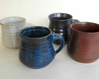Ceramic stoneware coffee mug