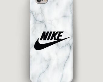 White Marble iPhone 7 Plus Case, Nike iPhone 6S Case, White iPhone SE Case, Apple iPhone Case, iPhone 6 Case Cover, Marble iPhone 5 Case