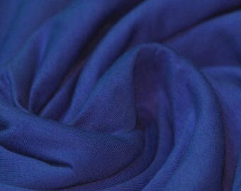 Cobolt Blue Jersey (240gsm, 94/6 Cotton/Elastane) *UK*