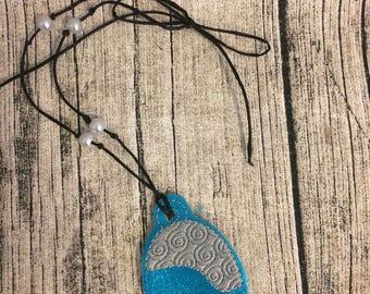 Moana Inspired Heart of Te Fiti Necklace, Moana Inspired Necklace, Hawaiian Princess Necklace, Moana Costume, Moana Cosplay, Moana Jewelry