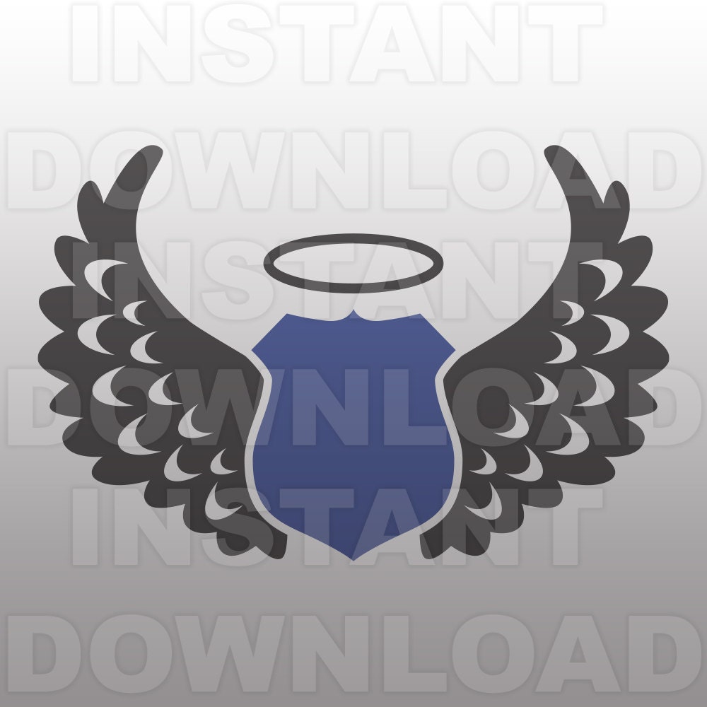 Download In Loving Memory Memorial Police Badge SVG File Commercial