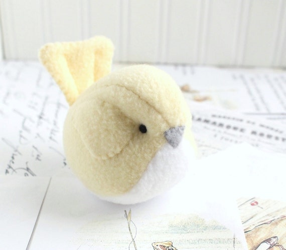 yellow bird stuffed animal