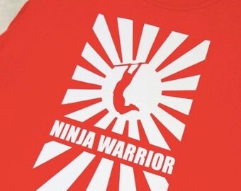 Ninja Warrior Iron-on Decal