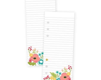Floral Bookmark Tablet Carpe Diem Bookmark Tablet 24/Pkg for A5 Planner Binder • To-Do List • Note Pads (8908)