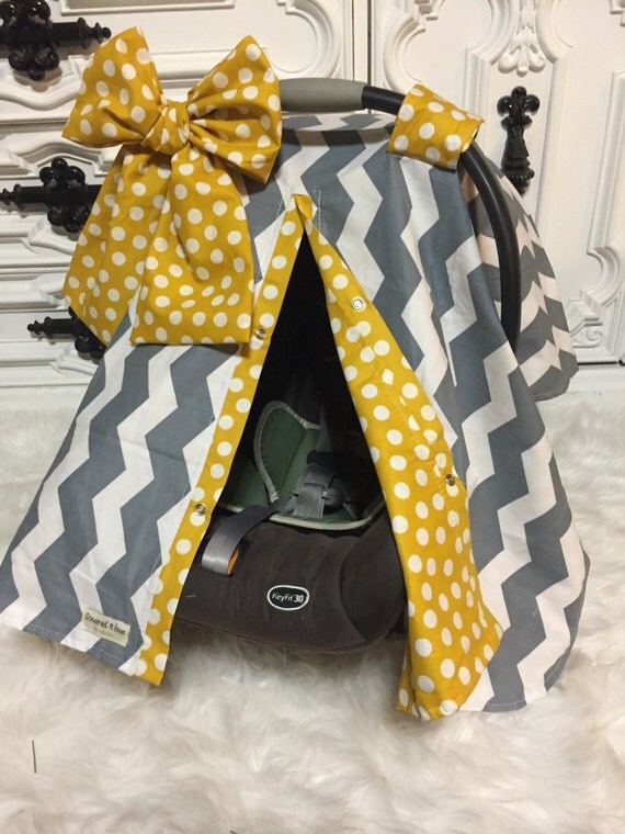 CAR SEAT COVER / carseat canopy / nursing cover / girl