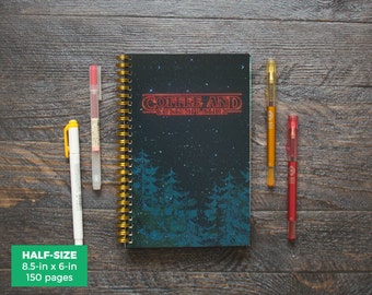 Stranger Things Planner / Weekly / Half-Size / 12 Months / Choose Your Layout (Vertical or Horizontal) / Pick Your Own Starting Month