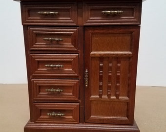 Vintage Jewelry Box/Cabinet