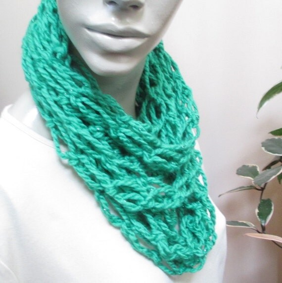 Download Love Knot Scarf Pattern, Rope Scarf Pattern, Love Knot Cowl Pattern, Crochet Holiday Scarf ...