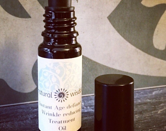 Instant Wrinkle Reducing Serum. Concentrated Spilanthes Flower Extract. By Natural Wisdom