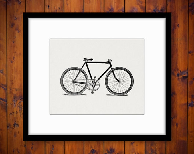 Bicycle Printable Image Graphic Bike Illustration Download Digital Antique Clip Art Jpg Png Eps HQ 300dpi No.1460