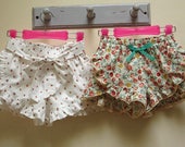 GIRLS SHORTS! Shorts sewing pattern, Ruffled Shorts pdf sewing pattern for girls 2 - 12 years, cute ruffled shorts pattern