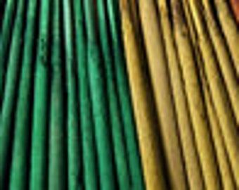 Unscented Colored 10.5" Incense Sticks Available In Several Colors 500 Pieces