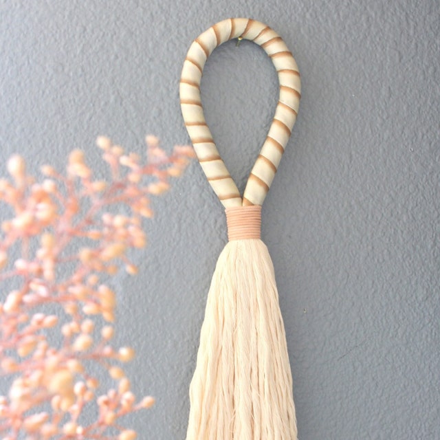 Handcrafted Modern Macrame/Rope Art by HIMOART on Etsy