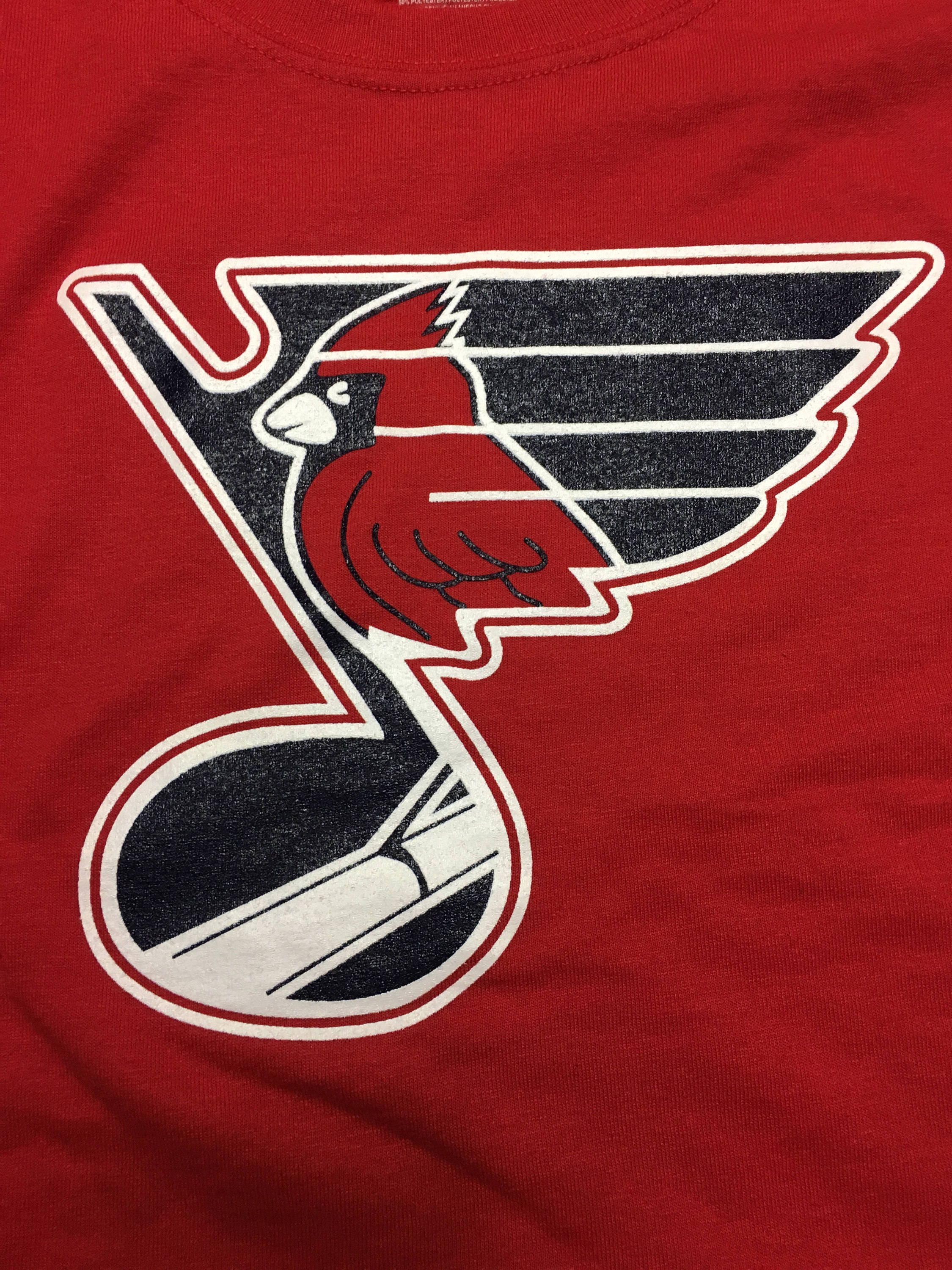 blues cardinals mashup shirt