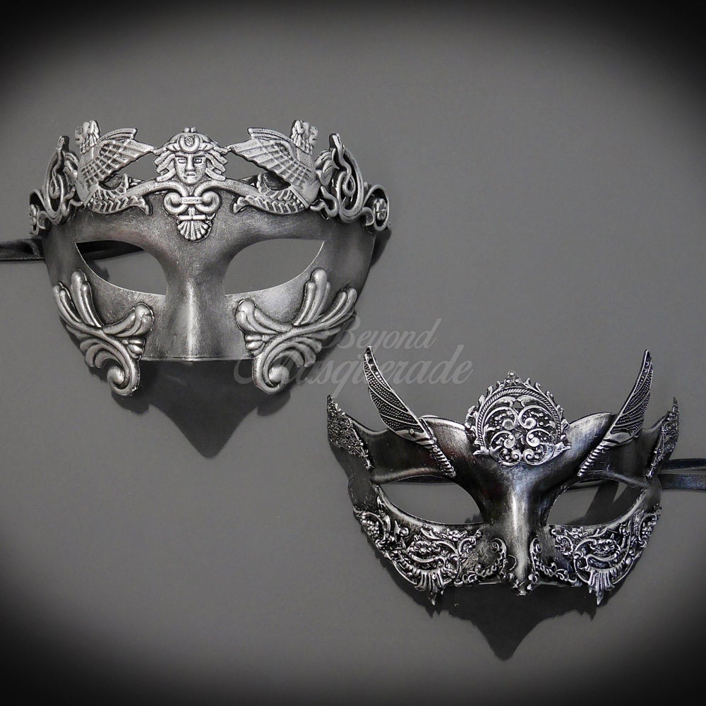 Couples Masquerade Mask His & Hers Steampunk Mask by 4everstore