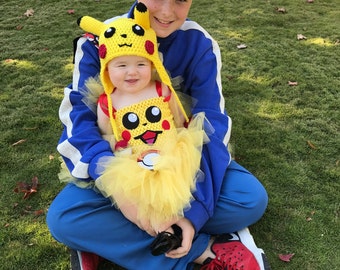 Pikachu Inspired Tutu Dress (Hat Not Included) Pikachu Costume, Pikachu Party, Pikachu Halloween, Pikachu Birthday, Pokemon Costume
