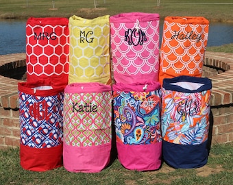 Monogrammed Laundry Bag, Camp Laundry Bag, Laundry Hamper, Personalized Laundry Hamper, Monogrammed Camp Laundry Bag, Graduation Gift