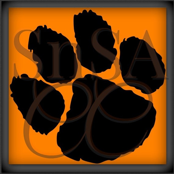 Download Paw SVG Animal Tiger Leopard Cat Bear Cougar Lion Footprint