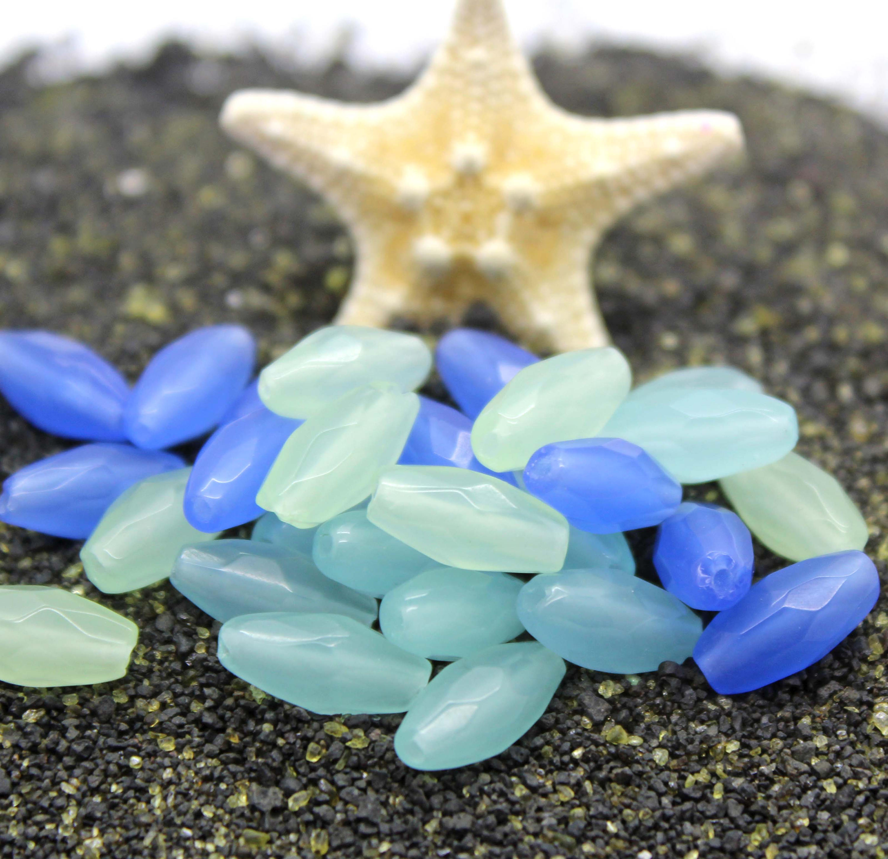 Beach Glass Beads, Beach Colors, Sea Glass, Beach Glass, Turquoise