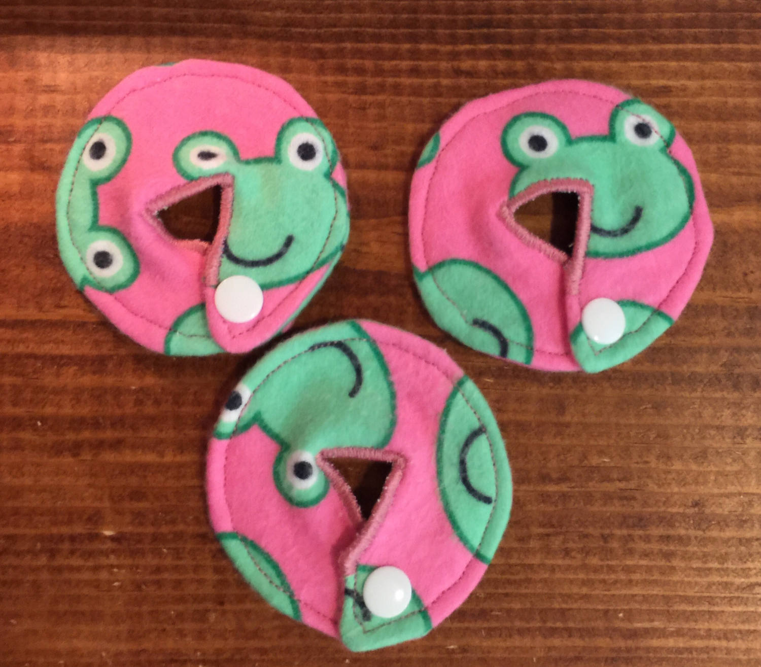 Set of 3 Tubie Pads Fun Frogs