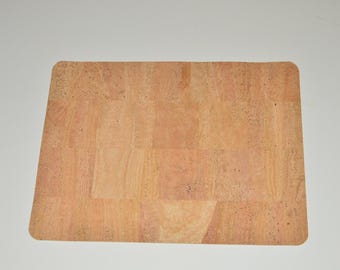 Cork leather placemat (set of 4)