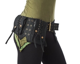 Steampunk Utility belt,Festival Pocket Belt,Psy Trance,Gypsy,Fanny Pack,Hip Belt,Hip Bag,Burning Man,Fits IPHONE 7PLUS SAMSUNG GALAXY S7H