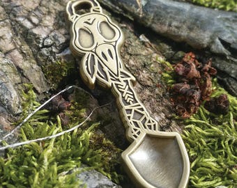 Shaman Shovel Mini Spoon Necklace *LIMITEDEDITION* Heady Hat Pins by : Eccentric Visuals