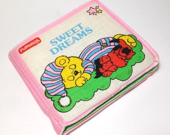 Vintage tissu book - Playskool