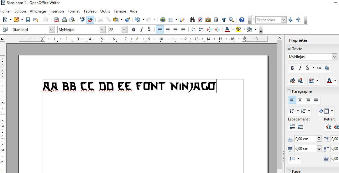 Ninjago font in instant download