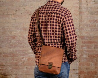 vintage leather bag, leather bag, man leather bag, leather messenger bag, mens leather satchel, leather shoulder bag, man crossbody bag